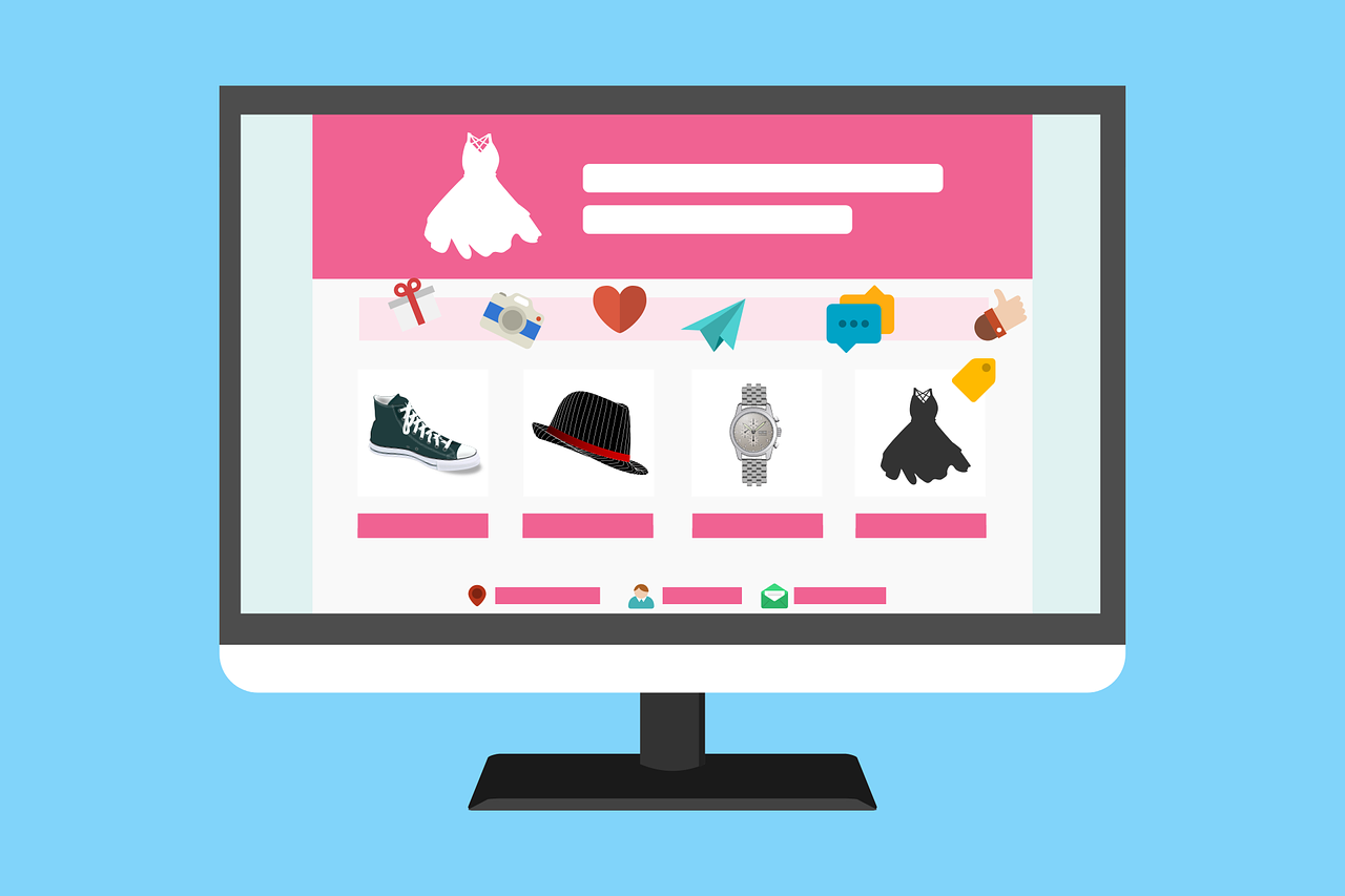 Hjemmeside webshop med tøj og sko